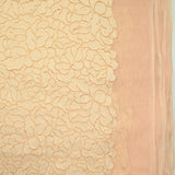 3D sand embroidered tulle