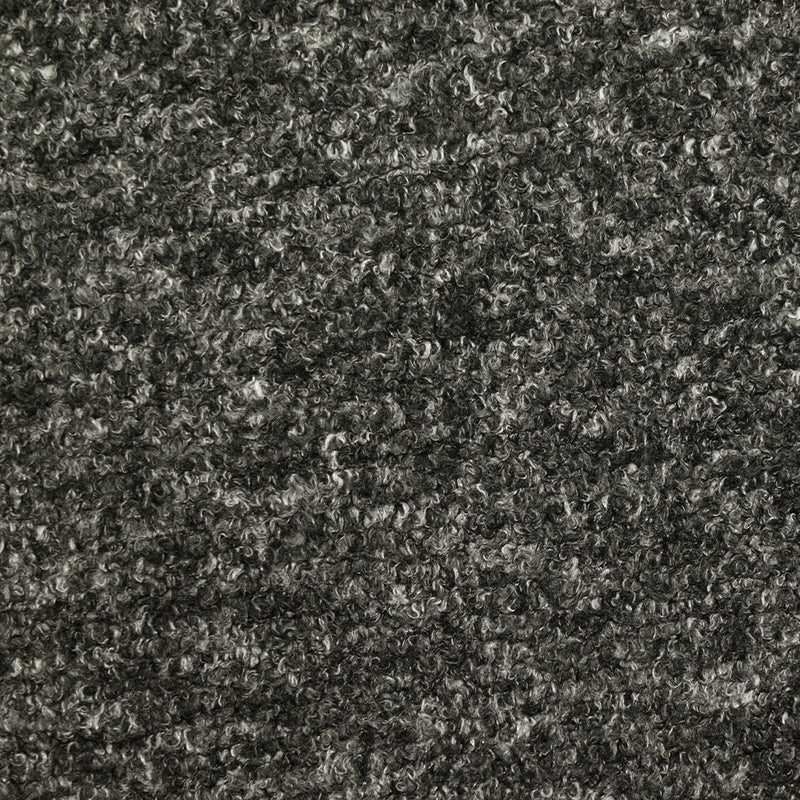 Lainage bouclette souple gris chiné
