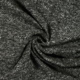 Lainage bouclette souple gris chiné