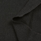 Crêpe de laine mélangée anthracite