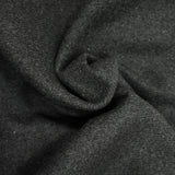 Sergé de laine mélangée gris graphite