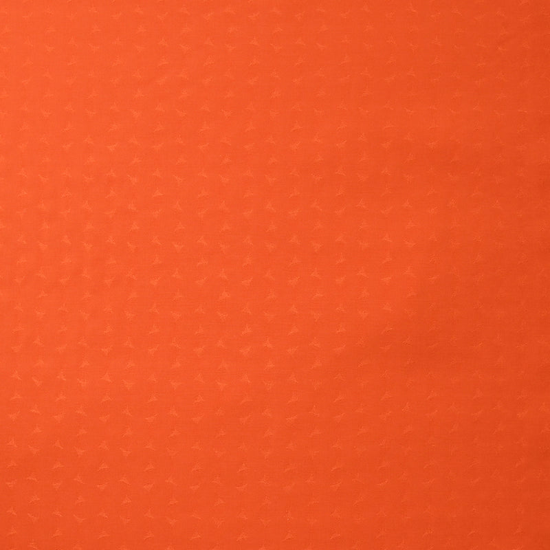 Voile de viscose triangle satiné ton sur ton orange