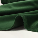 Soft velvet jersey green fir tree