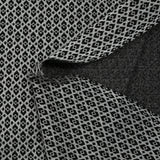 Malla Milano poliviscosa Lurex gris esmeralda real