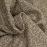 Drap de laine mélangée grège foncé