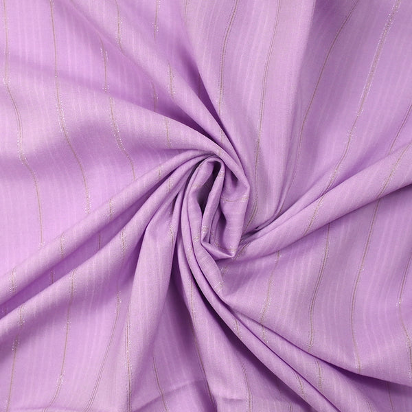 Lurex Roxanne Parme striped viscose sail