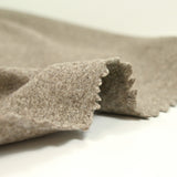 Drap de laine mélangée grège foncé