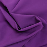 Crêpe polyester violet