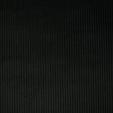 Velours côtelé de coton 4mm noir