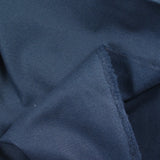 Sergé de coton gratté bleu marine