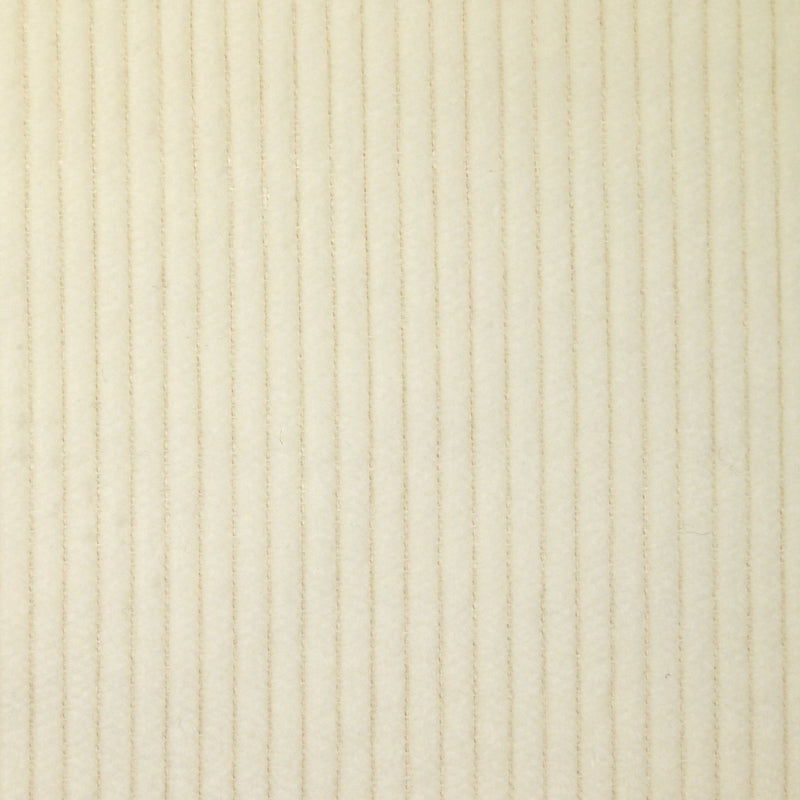 Velours côtelé de coton 4mm écru