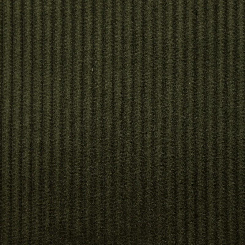 Velours côtelé de coton 4mm vert militaire