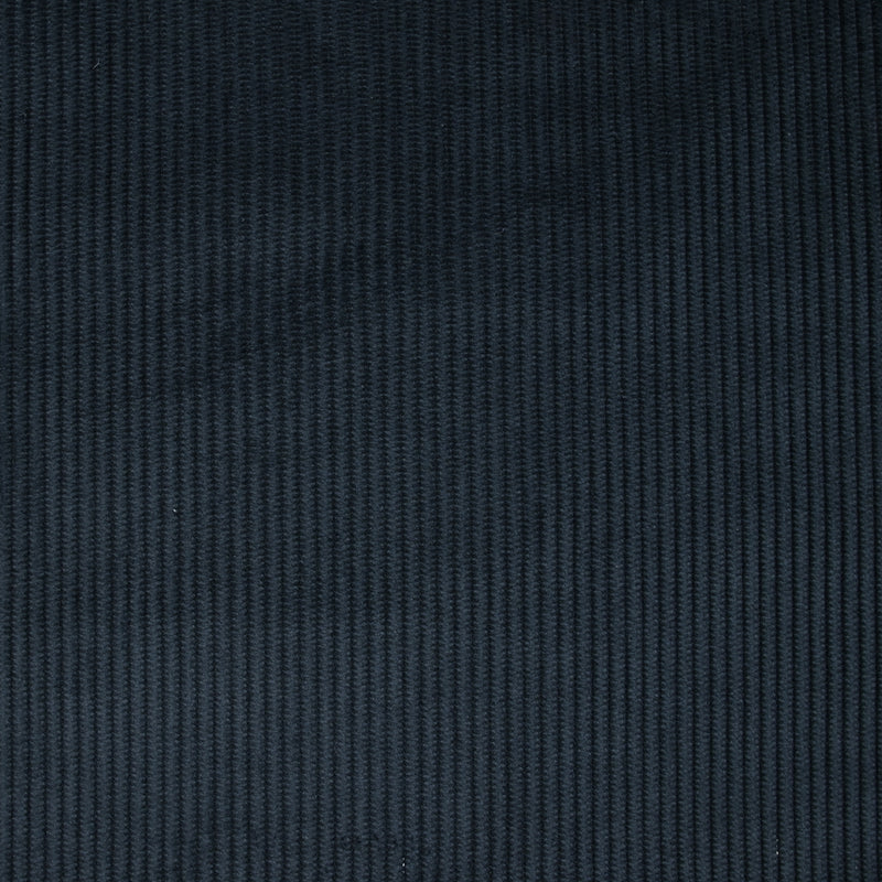 Velours côtelé de coton 4mm bleu nuit