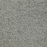 Molleton de coton french terry doux gris foncé envers blanc