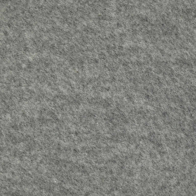 Molleton de coton french terry doux gris souris