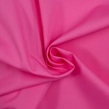 Popeline de coton rose barbie