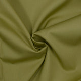 Olive green cotton poplin