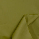Olive green cotton poplin