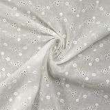 Broderie anglaise Aoife blanc cassé