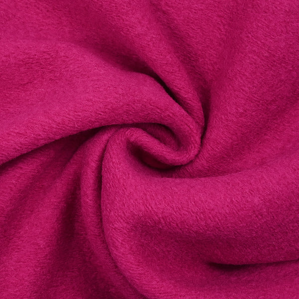 Laine mélangée bouillie magenta