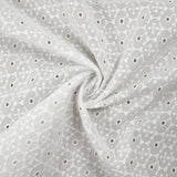 Broderie anglaise Deirdre blanc cassé