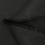 Polycoton Lurex texturé noir