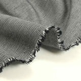 Coton pied de puce noir et blanc
