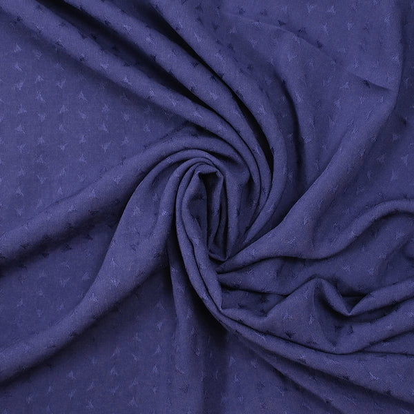 Satin triangle viscose sail tone on your indigo