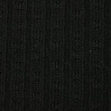 Maille côtelée Sana noir