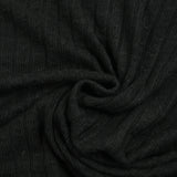 Maille côtelée Sana noir
