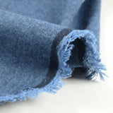 Flanelle de coton bleu