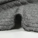Maille côtelée Sana gris