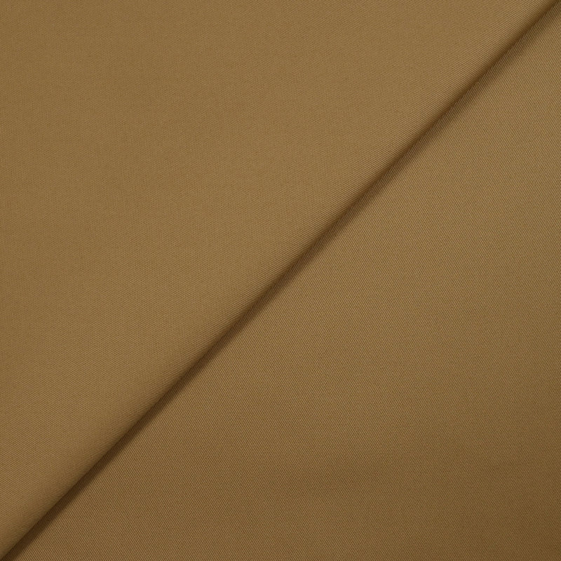 Gabardine de coton camel