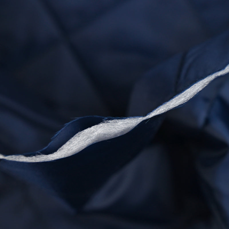 Matelassé losange marine