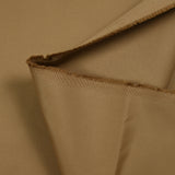 Gabardine de coton camel