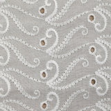 Broderie anglaise Nessa blanc cassé