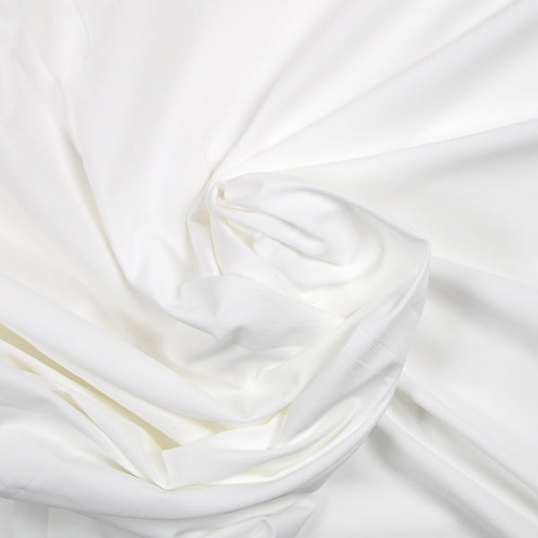 Maille viscose fantaisie blanc cassé