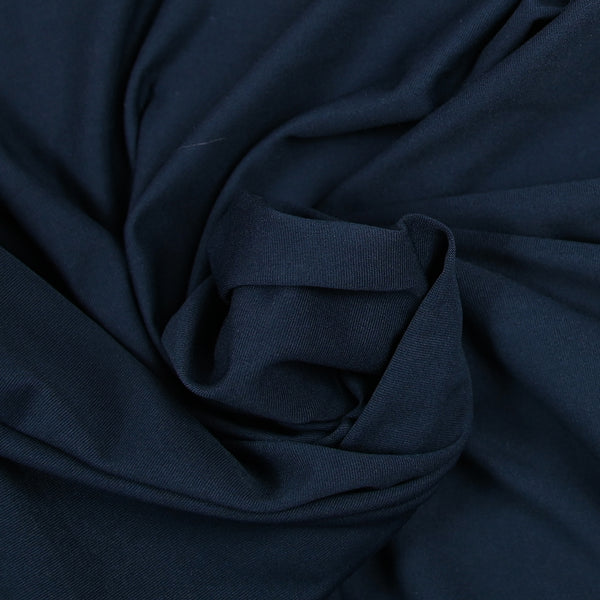Jersey de coton marine