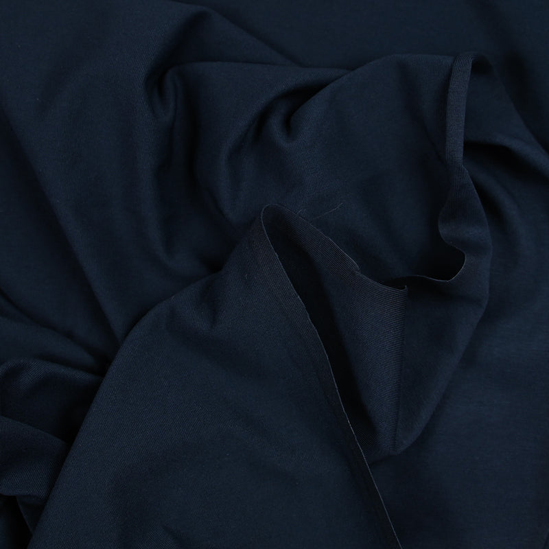 Jersey de coton marine