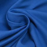 Molleton de coton bleu
