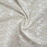 Johanna off-white English embroidery