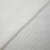 Broderie anglaise Freya blanc cassé