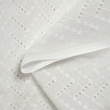 Broderie anglaise Freya blanc cassé