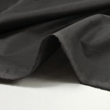 Coton imperméable fin taupe foncé