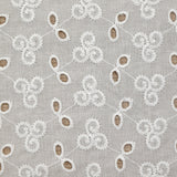 Broderie anglaise Zora blanc cassé