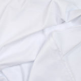 Jersey de coton blanc