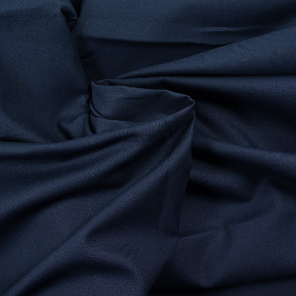 Coton bleu marine