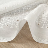 Broderie anglaise Deirdre blanc cassé