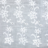 Broderie anglaise Léna blanc