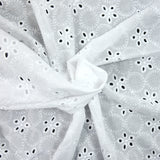 Broderie anglaise Anoukis blanc